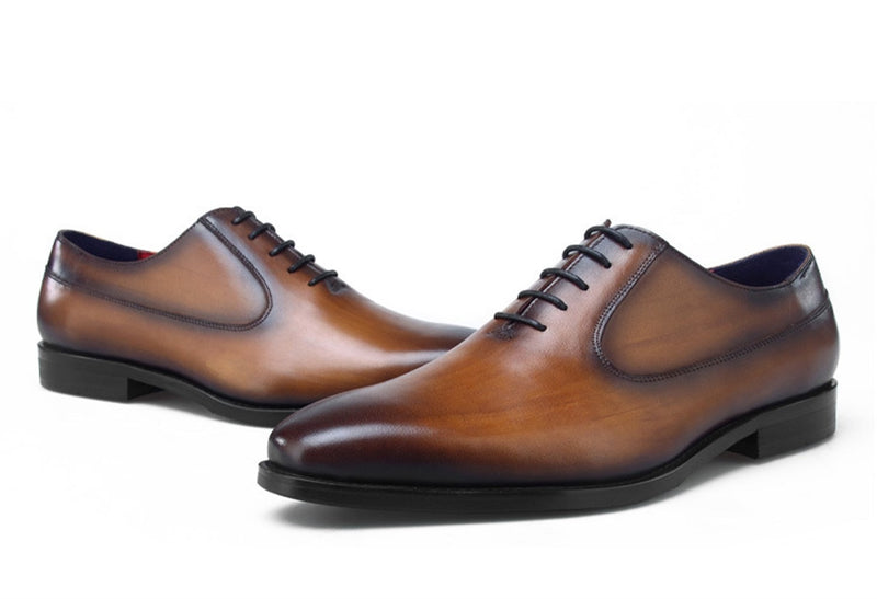 Classic Oxfords for Men Lace up Dress Party Shoes
