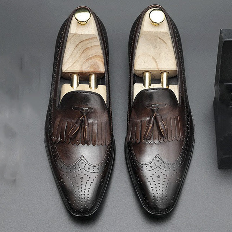 Brogue Oxford Shoes for Men Formal Shoes Premium G