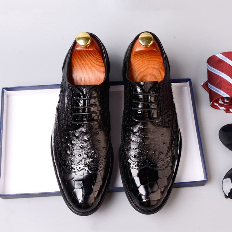 Premium Genuine Leather Oxford for Men Brogue Shoe