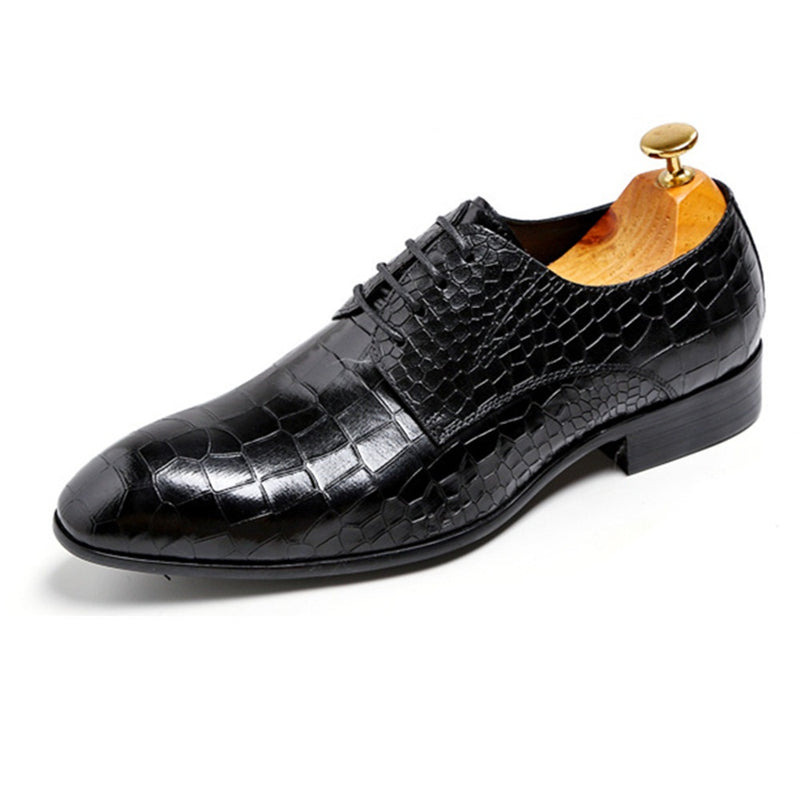 Derby Oxford Shoes for Men Formal Shoes Lace Up St