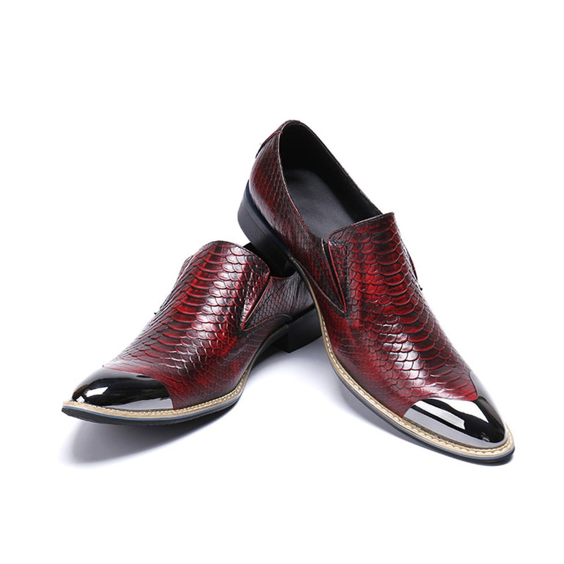 Oxford For Men Formal Shoes Slip On Style High Qua