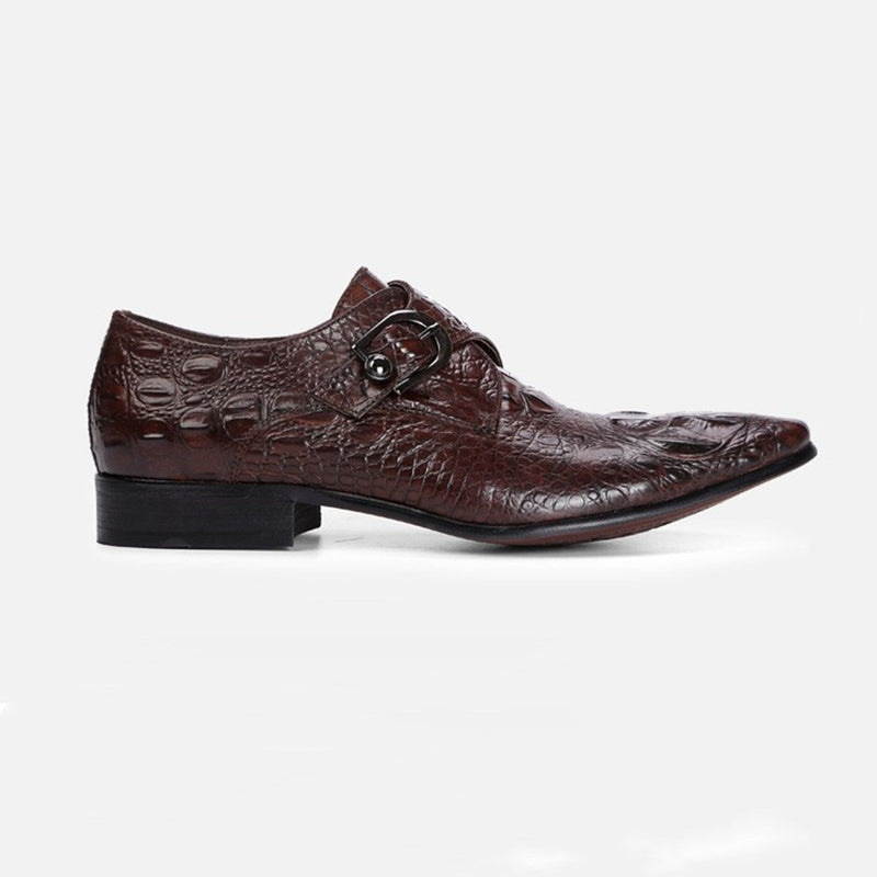 Slip On Style Monk Strap Work Style for Men Oxford