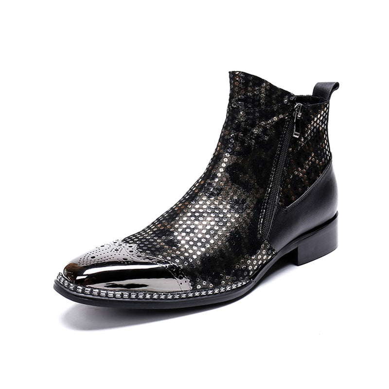 Men's Fashion Ankle Boot Casual High Quality Fine 