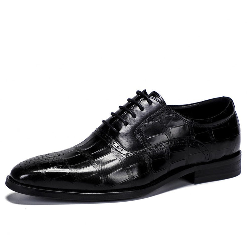 Derby Shoes for Men Oxford Premium Genuine Leather