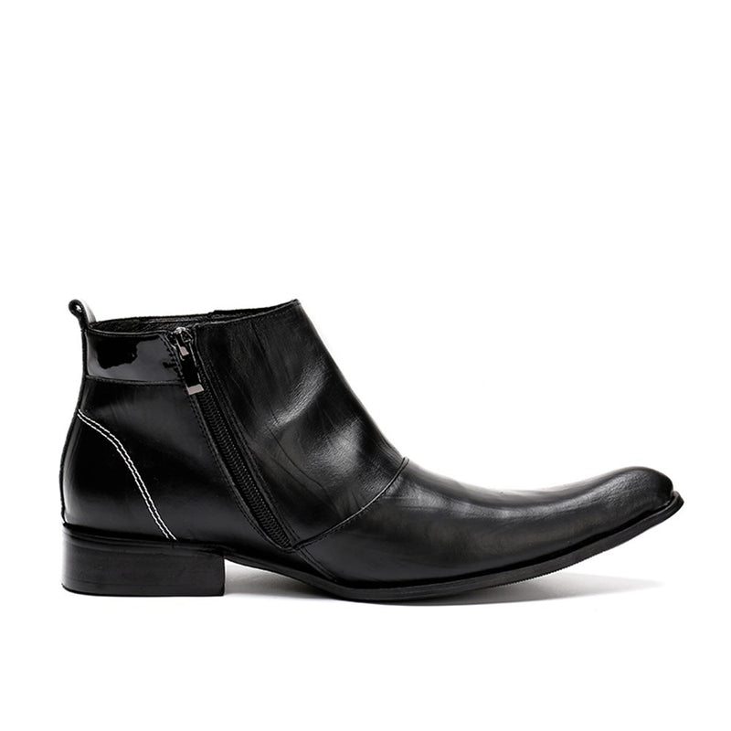 Ankle Boot For Man High Top Boot Slip On Style Hig