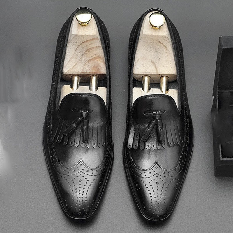 Brogue Oxford Shoes for Men Formal Shoes Premium G