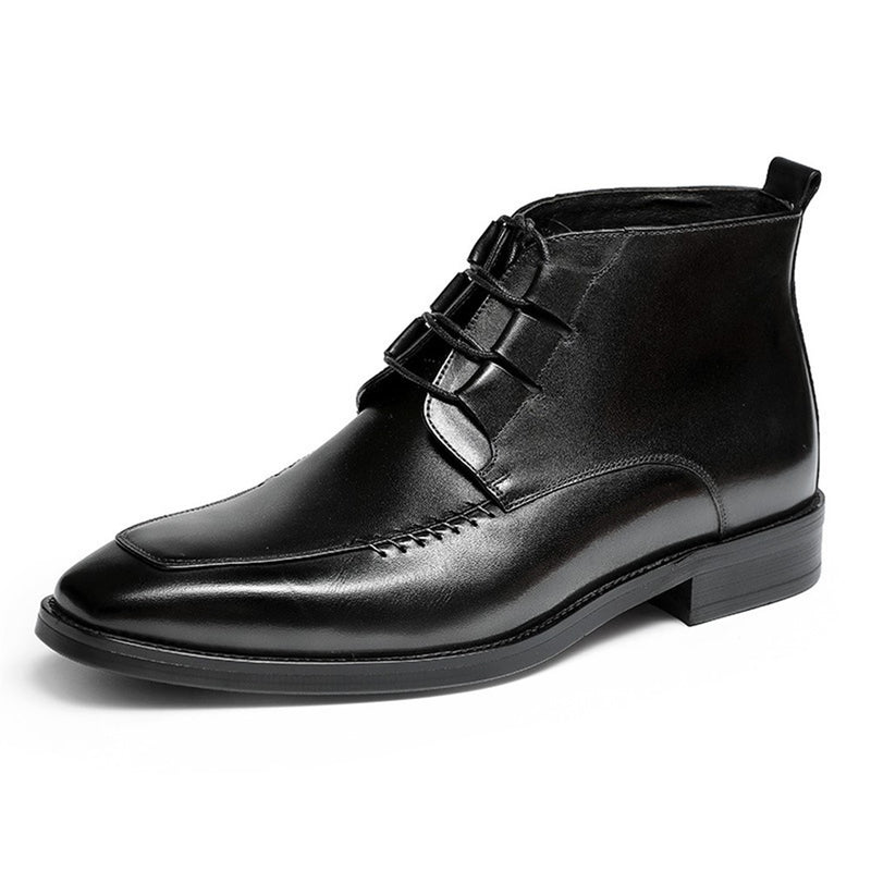 Waterproof Work Boot for Men Ankle Boot Square Toe
