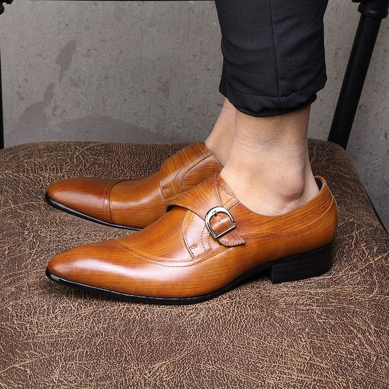 Business Oxford for Men Formal Shoes Slip On Style