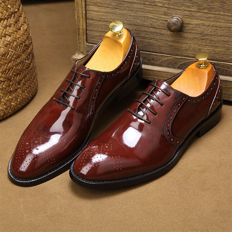 Oxford for Men Formal Shoes Lace Up Style Premium 
