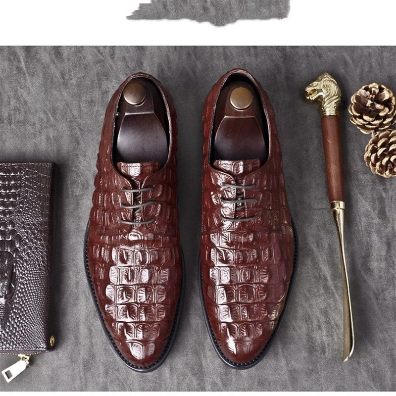 Formal Shoes for Men Oxford Premium Genuine Leathe