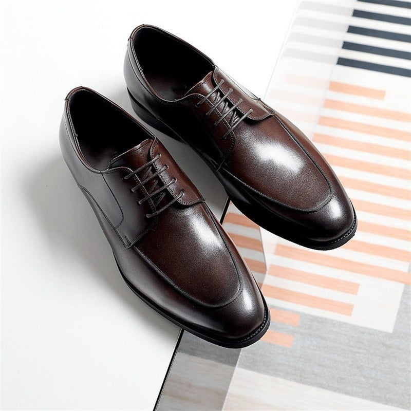 Easy Care Round Toe Oxford Shoes for Men Formal Sh