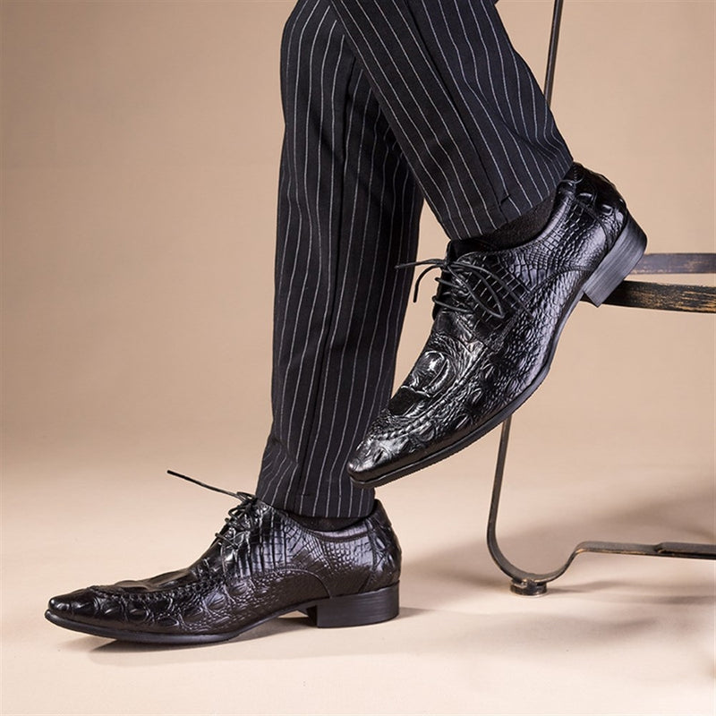 Business Oxford for Men Formal Shoes Lace Up Style