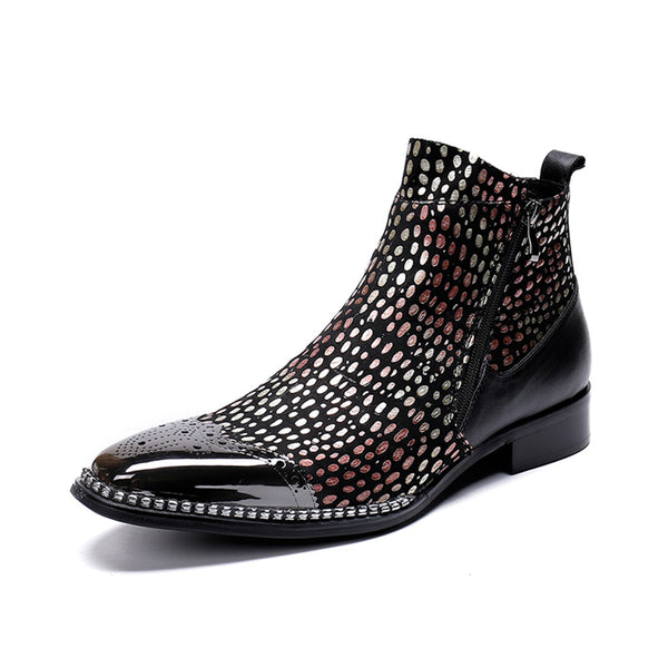 Men's Fashion Ankle Boot Casual High Quality Fine 