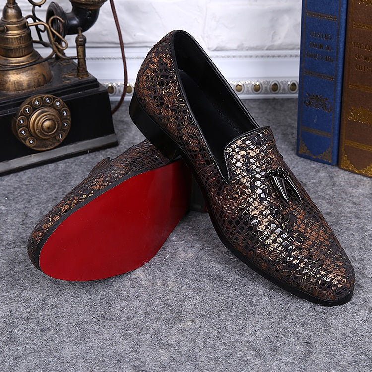 Oxford For Man Formal Shoes Slip On Style Premium 