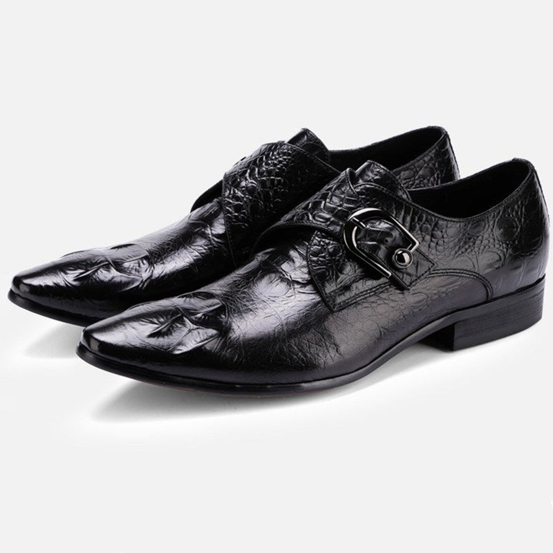 Slip On Style Monk Strap Work Style for Men Oxford