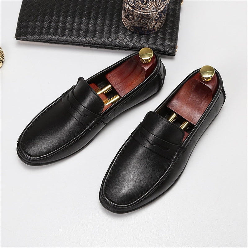 Round Toe Oxford Shoes for Men Formal Shoes Premiu