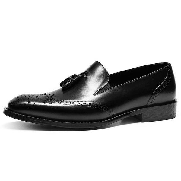 Retro Colors Brogue Oxford Shoes for Men Formal Sh