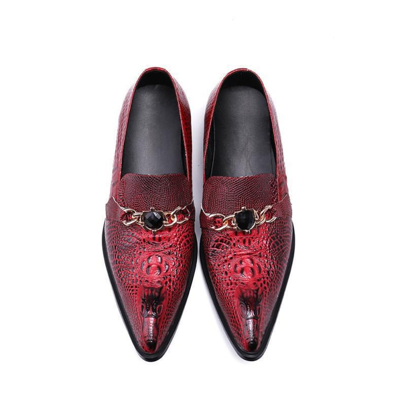 Retro Luxury Loafer for Men Vintage Genuine Leathe
