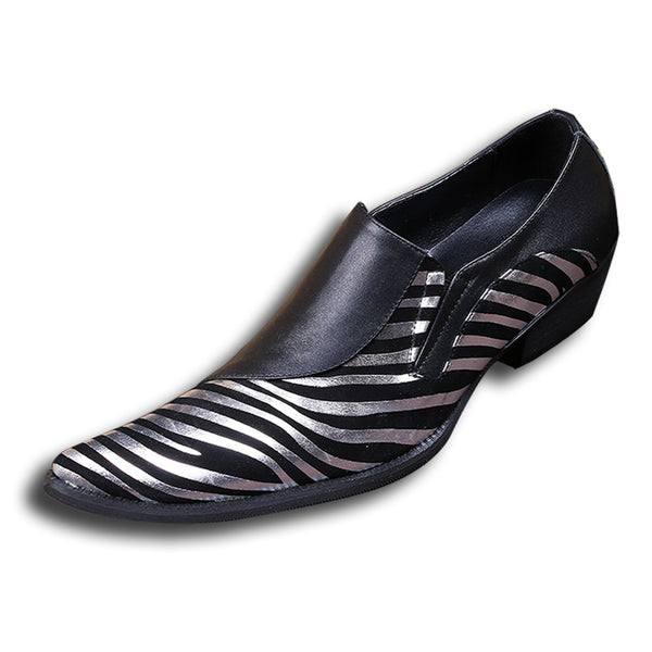 Oxford For Man Business Casual Shoes Slip On Style