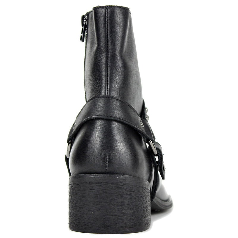 Riding Boot for Men High Top Boots Round Toe Pull 