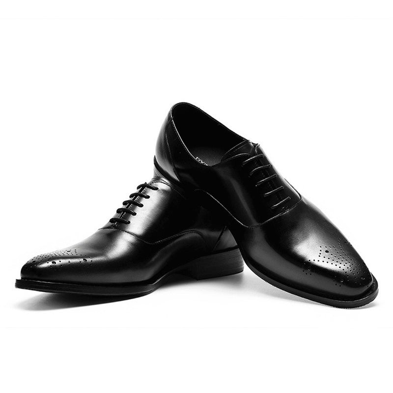 Derby Oxford Shoes for Men Formal Shoes Lace Up St