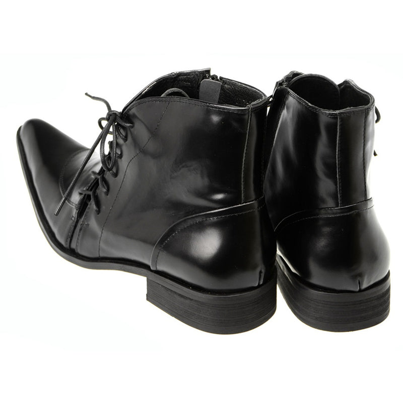 Ankle Boot For Man High Top Boot Lace Up Style Hig