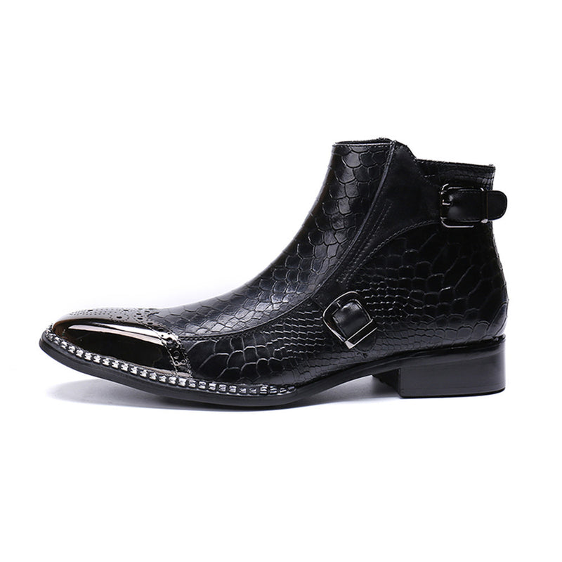 Men's Fashion Ankle Boot Casual High Qquality Ital
