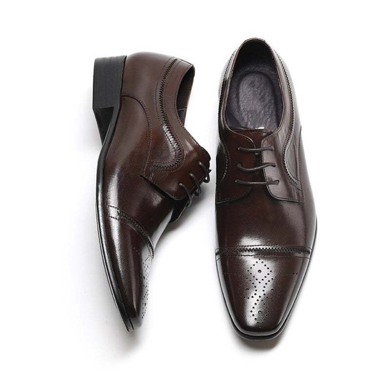 Derby Shoes for Men Oxford Shoes Lace Up Style Pre