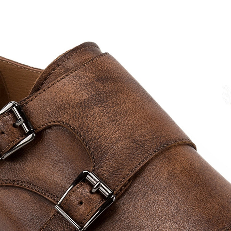 Formal Oxfords for Men Premium Leather Monk Strap 