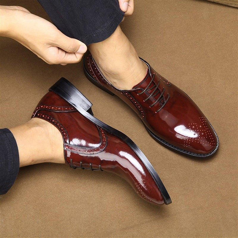 Oxford for Men Formal Shoes Lace Up Style Premium 