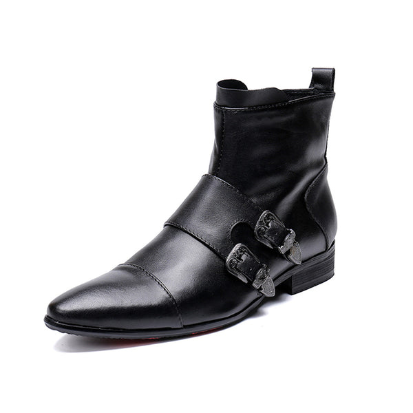 Men's Fashion Ankle Boot Casual High Quality Genui
