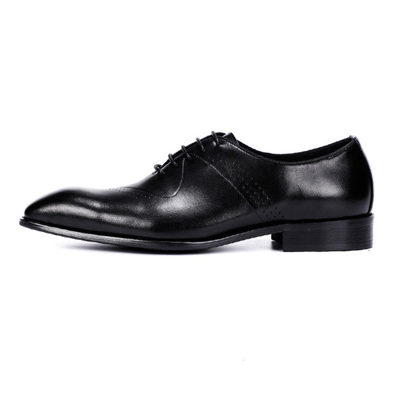 Brogue Carving Oxford for Men Formal Dress Shoes L